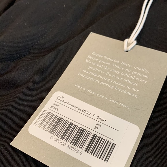 Everlane Performance Chino 7” Short - Picture 2 of 4